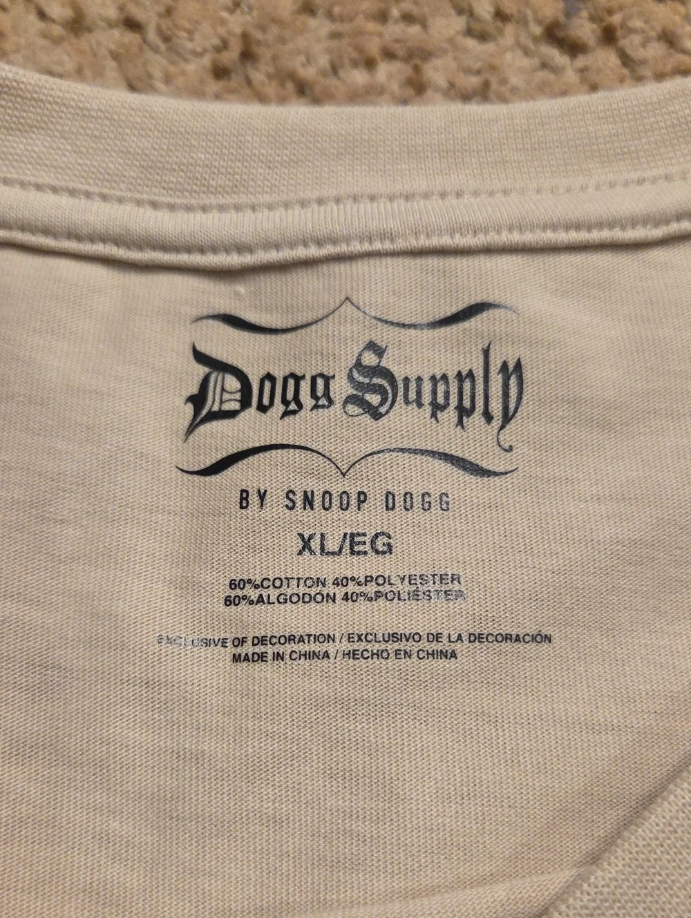 NWT Offical Snoop Dog Tshirt Mens Extra Large